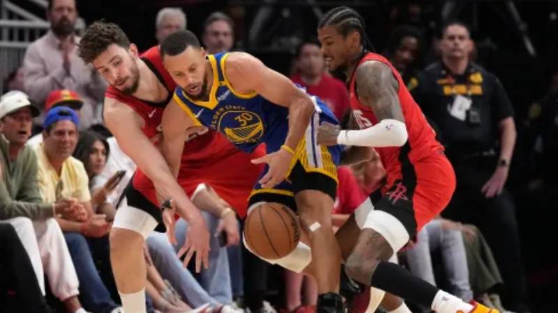 Alperen'in double-double performansı, Houston'ın Warriors karşısında seriyi eşitlemesini sağladı