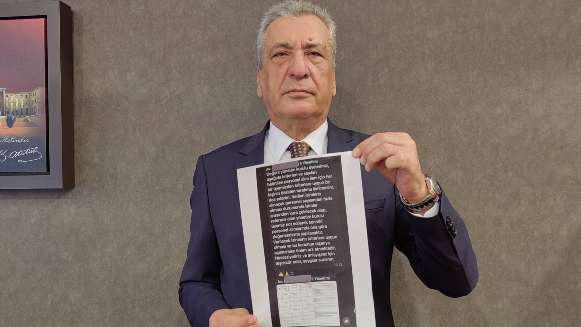 CHP'li Öztürkmen: Bakan Uraloğlu, PTT'deki torpile ortak oldu