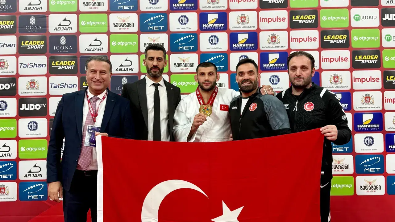 Milli Judocu Vedat Albayrak’tan Tiflis’te Altın Madalyalı Zafer!